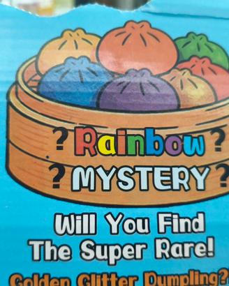 Dumping antistress Squishy bun rainbow mistery 3pz