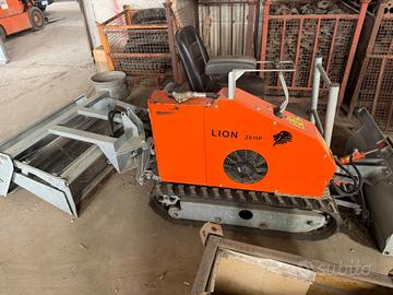 Puliscispiaggia Benzina Lion tenopress