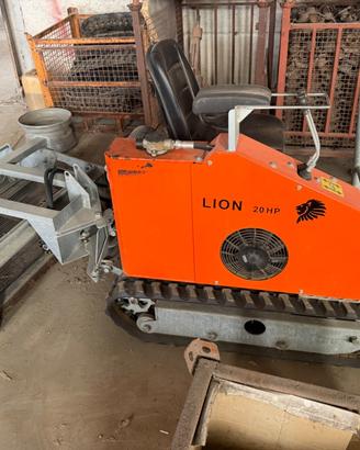 Puliscispiaggia Benzina Lion tenopress