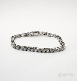 BRACCIALE TENNIS oro 18 kt diamanti