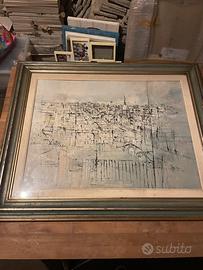 Veduta astratta di Torino - Pasteris 1975