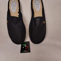 Pantofole donna in pelle italiane ART.054