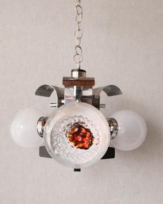 Lampadario Vintage Space Age