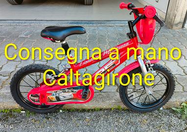 Bicicletta "Cars" misura 14