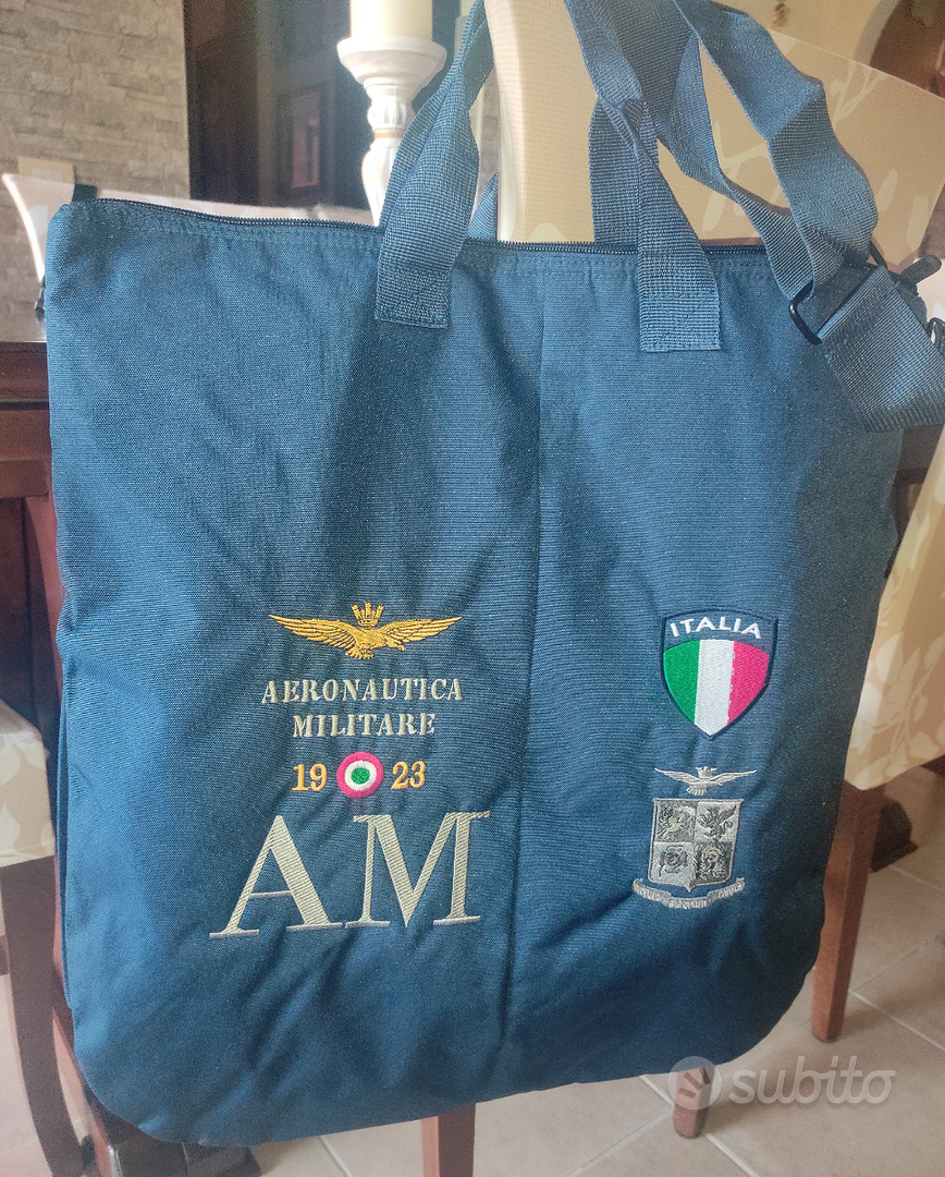 Borsa porta casco Aeronautica Militare Italiana - Abbigliamento e Accessori  In vendita a Latina