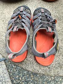 KEEN Clearwater CNX Leather Sandale