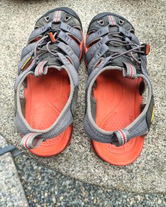 KEEN Clearwater CNX Leather Sandale