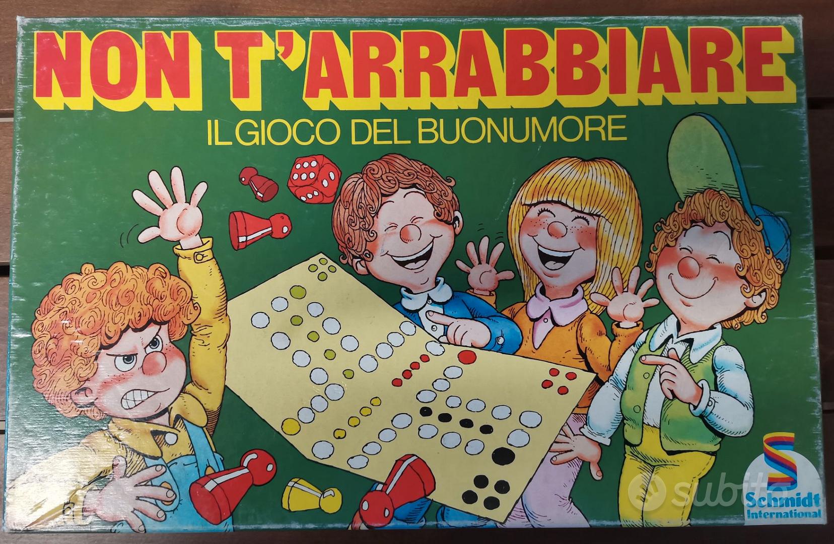 Schmidt Spiele 49020 - Non T'arrabbiare Più, Edizione Anniversario Con Pedine In Legno