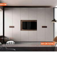 Armadio nuovo 3 metri con vano tv