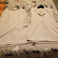 tailleur donna composto da giacca e gonna tg 46 