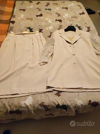 tailleur donna composto da giacca e gonna tg 46 