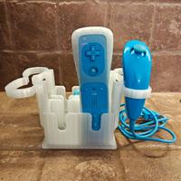 Supporto/Stand per 4 Telecomandi Wii con Nunchuk