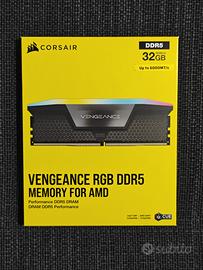 RAM Corsair Vengeance RGB DDR5 32Gb 6000 MT/s CL30