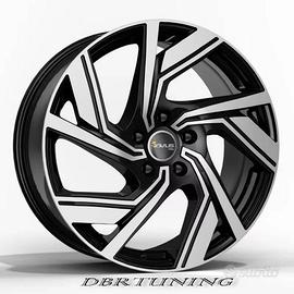 Cerchi lega 18 AVUS AC-521 Black Polish AUDI MERCE