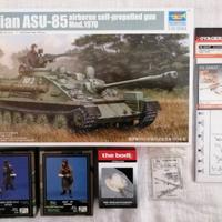 TRUMPETER 01589 1/35 ASU-85 AIRBORNE SPG "70 +VARI