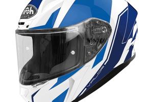 Casco integrale Airoh Valor wings Blue gloss misur