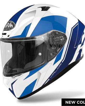Casco integrale Airoh Valor wings Blue gloss misur