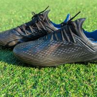 Scarpe calcio Adidas X 18.1 FG J Kids nero