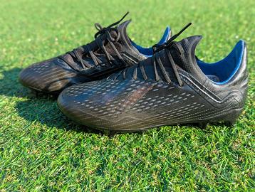 Scarpe calcio Adidas X 18.1 FG J Kids nero