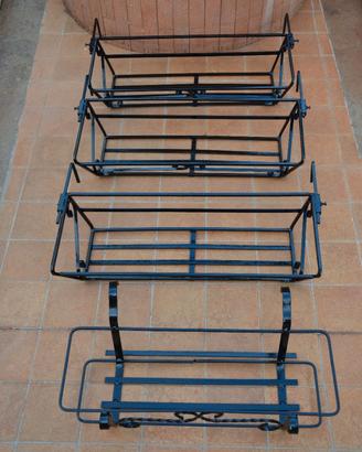 FIORIERE IN FERRO BATTUTO