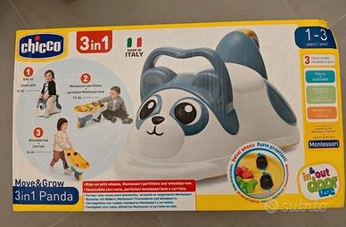 Chicco Panda Move&Grow 3 in 1 nuovo 1-3 anni
