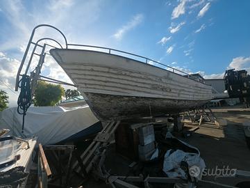 barca  Lancia in legno 