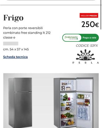 Frigorifero Perla