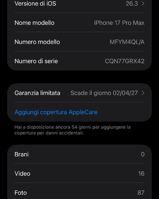 iPhone 17 pro max