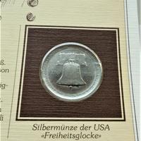 Moneta argento stati uniti 1/2 dollar 1926