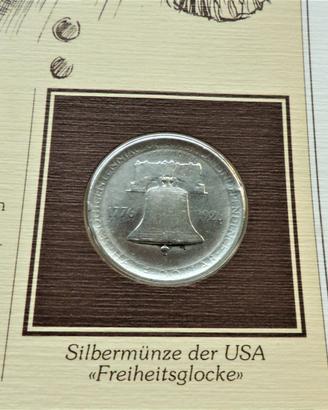 Moneta argento stati uniti 1/2 dollar 1926