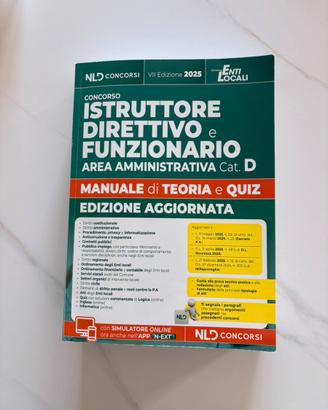 Manuale concorso istruttore direttivo e funzionari