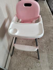 Seggiolino pappa per bambini  richiudibile 