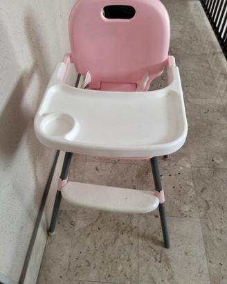 Seggiolino pappa per bambini  richiudibile 