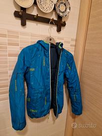 Piumino con cappuccio Double Face