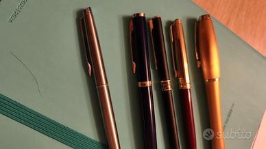 Penne sfera, rollerball, stilografica