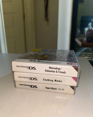 lotto 3 giochi nintendo ds, mario 64,