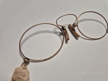Occhiale Pince-Nez vintage