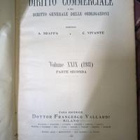 rivista di diritto commerciale  Sraffa e Vivante