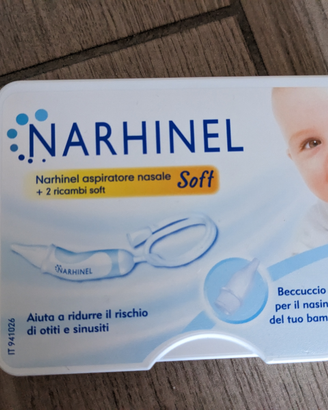 Narhinel aspiratore nasale con 20 ricambi
