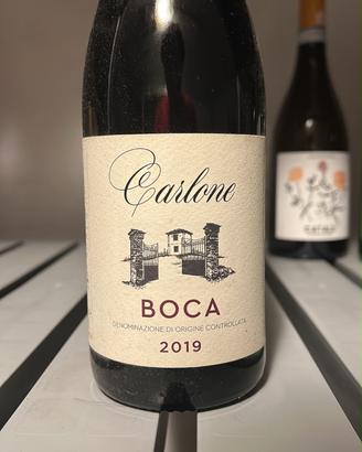 bottiglia di vino Boca Carlone 2019