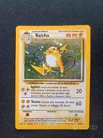 carta pokemon set base raichu
