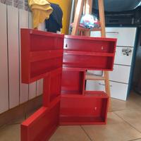 mobiletto IKEA Ätran in metallo laccato 