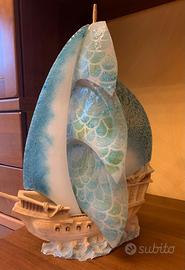 Lampada a forma di veliero