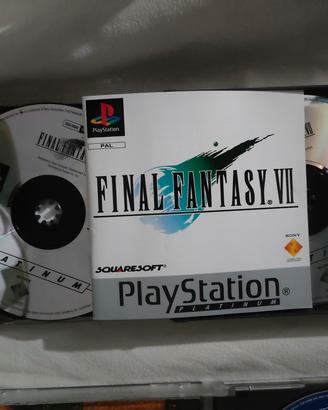 final Fantasy VII PS1 Platinum 