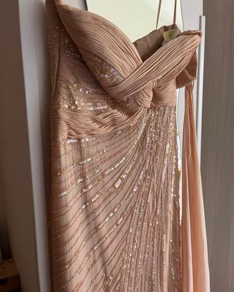 Vestito lungo Pronovias con paillettes