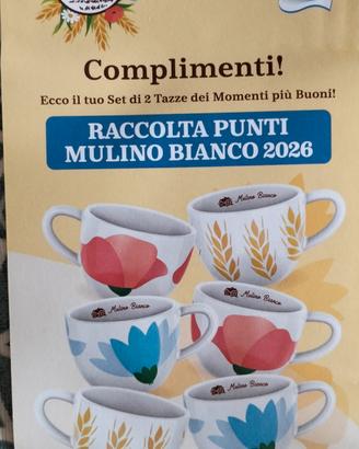 Set completo tazze Mulino Bianco