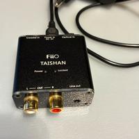 Convertitore D/A, Dac ottico coax Fiio