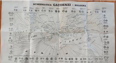 Cartina numismatica Gaudenzi