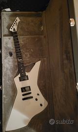 Esp Ltd snakebyte white snow James Heitfield