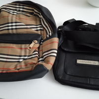 Zainetto donna e borsello uomo